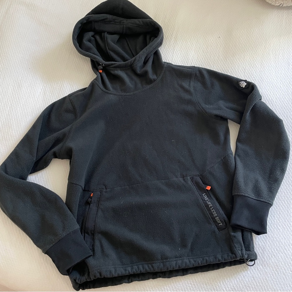 Alaskan Hard Gear Thaw Depth Fleece Hoodie By Duluth Trading Co. Womens S Black